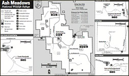 Ash Meadows Map